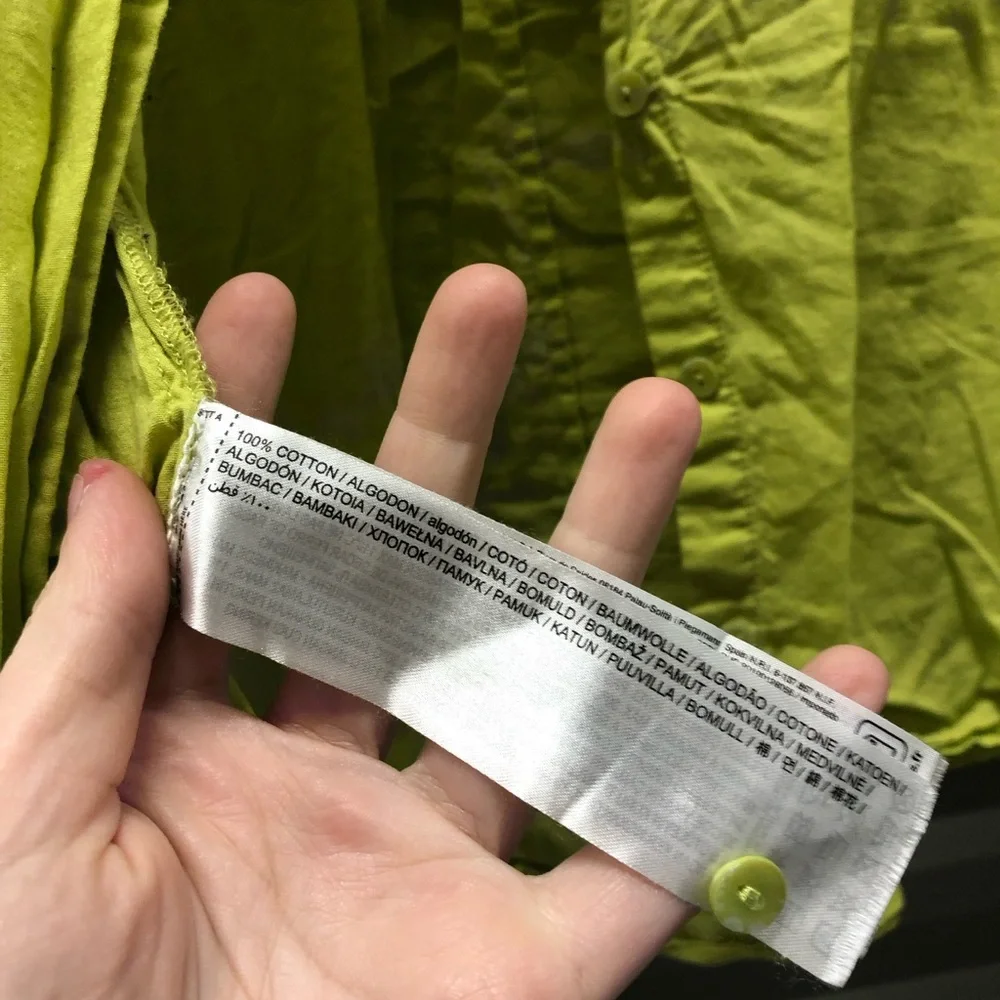 MBG button down blouse - Picture 3 of 4